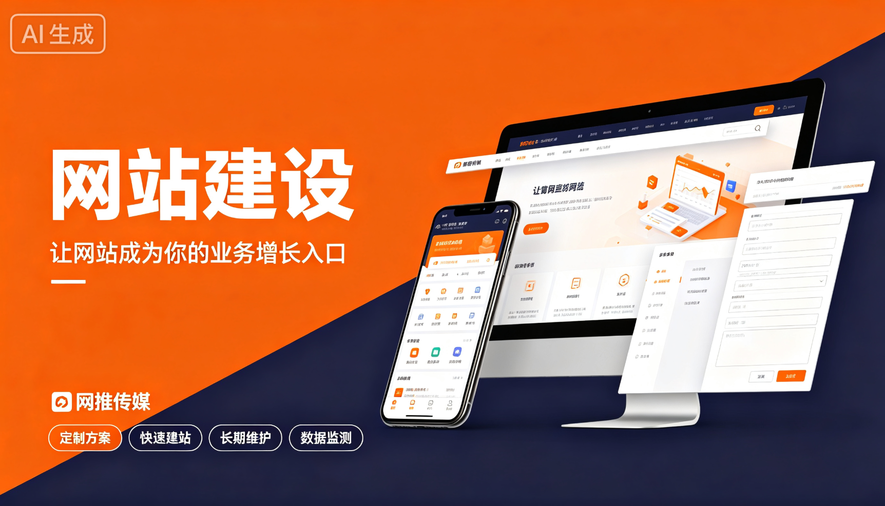 网站建设案例展示 - 企业官网设计
